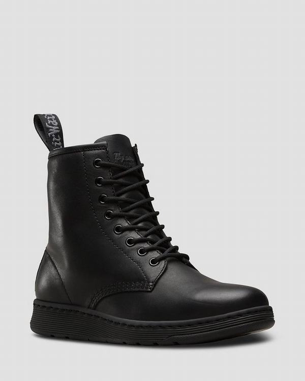 Dr Martens Dámské Kotníkové Boty Newton Mono Černé, CZ-186739